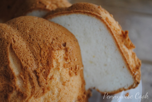 Orange Angel Food Cake