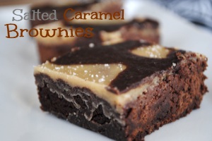 Salted Caramel Brownies