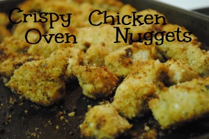 Crispy Oven Baked Chicken Nuggets