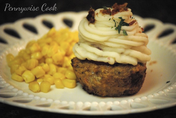 Turkey Meatloaf Cupcakes