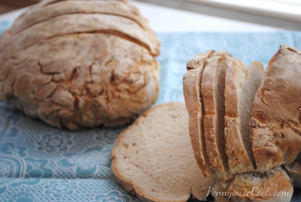 4 Ingredient Artisan Bread