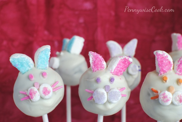 Bunny Brownie Pops