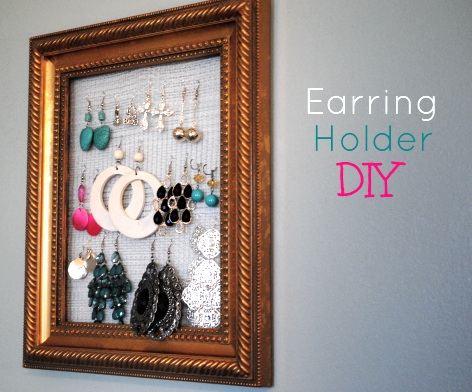 Post back earring holder deals
