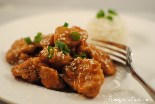 Sticky Sesame Chicken