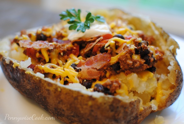 Crockpot Baked Potatoes