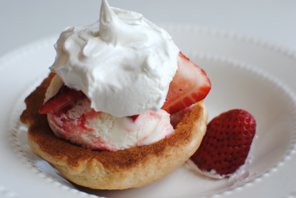 Sugar Cookie Ice Cream Bowls