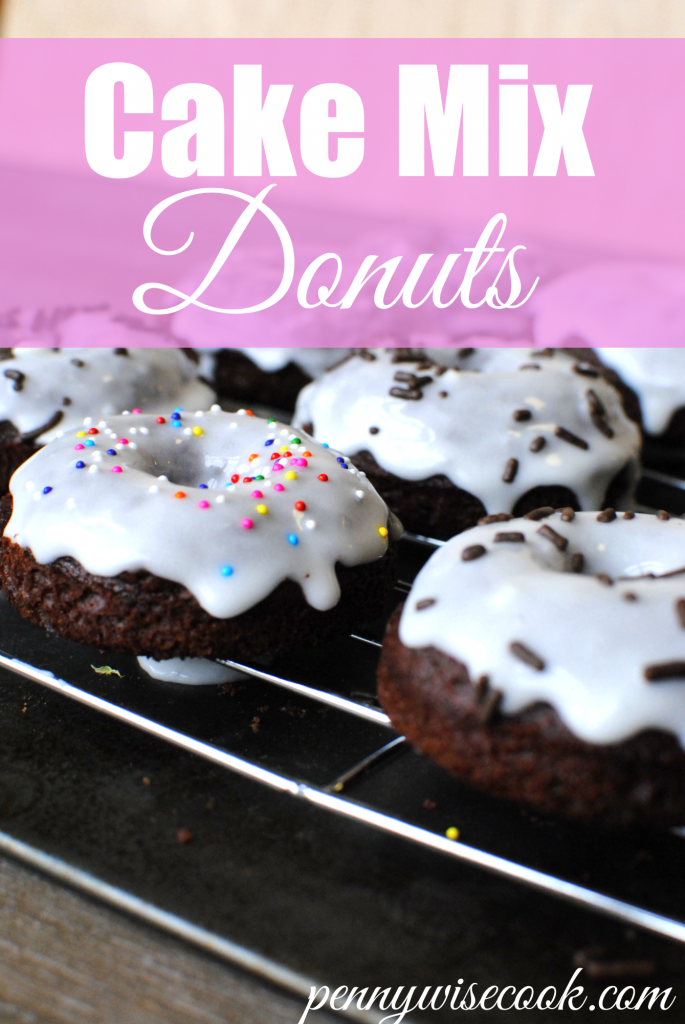 Cake Mix Donuts 1