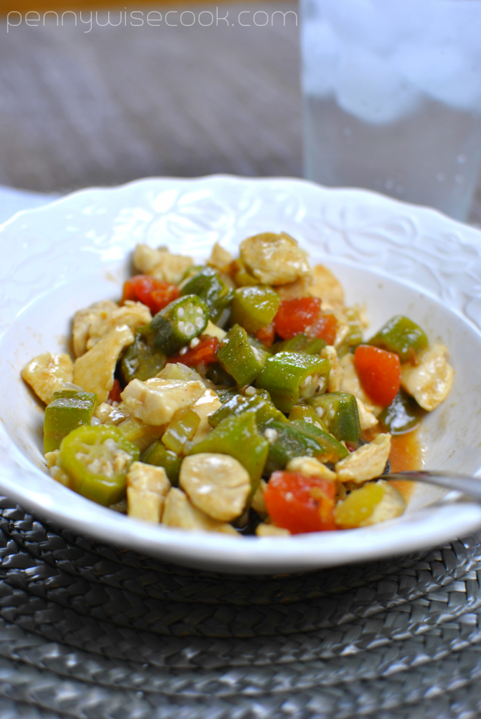 Chicken and Okra Skillet 2